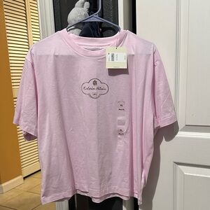 Calvin Klein Light Pink Short Sleeve Tee